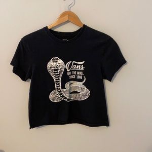 Vans crop top t-shirt